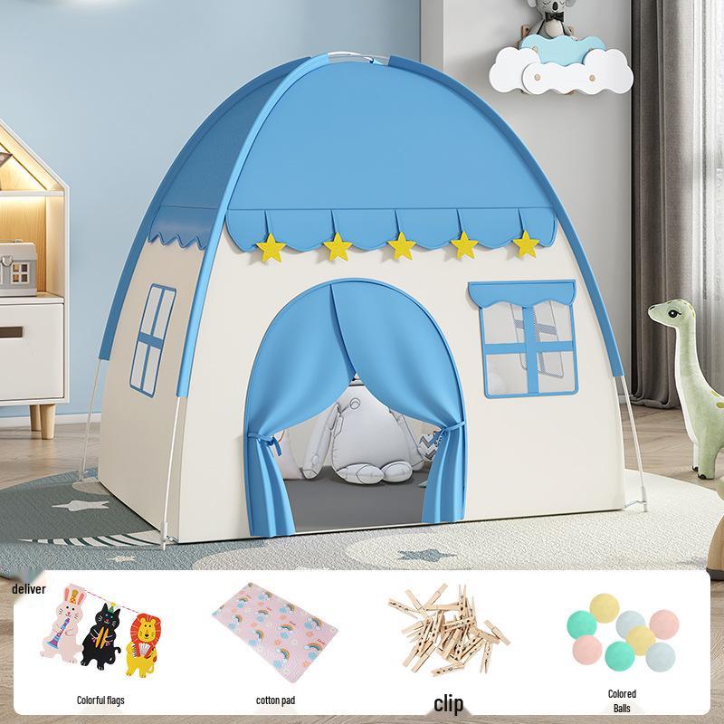 Princess Castle Indoor Tent for Kids - No Installation Required