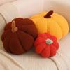 Cute Irregular Pumpkin Pillow: Plush Halloween Decoration for Sofa, Bedroom, or Bay Window