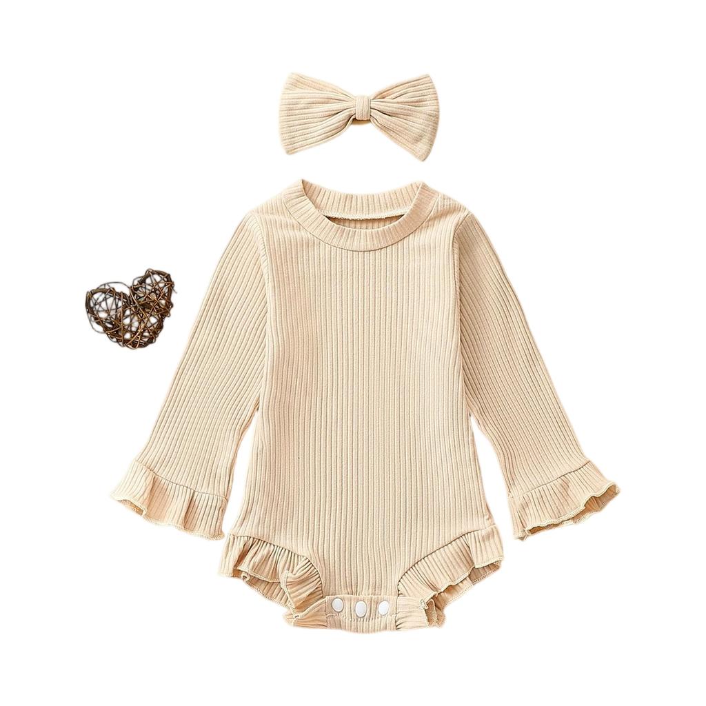 Unisex Baby Mode Kragen Strampler für den täglichen Gebrauch