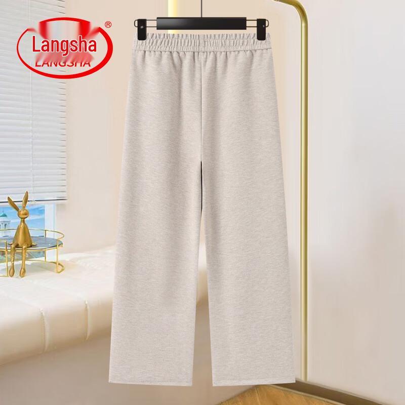 LangSha Women s Casual Wide-Leg Straight-Leg Pants 4XL