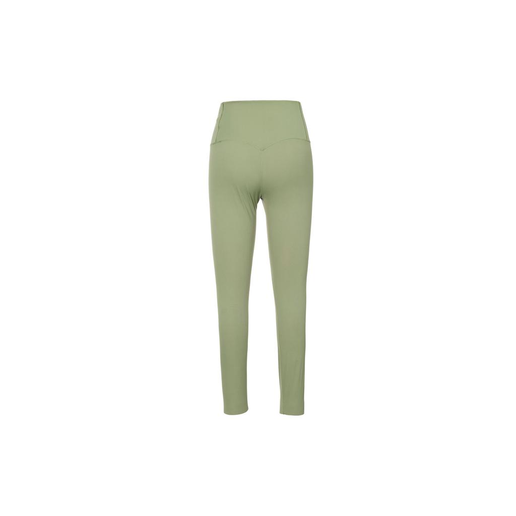 Nike SS23 Logo Print High-Waisted Fitness Leggings Women Bottoms Olive-Green DQ6014-386