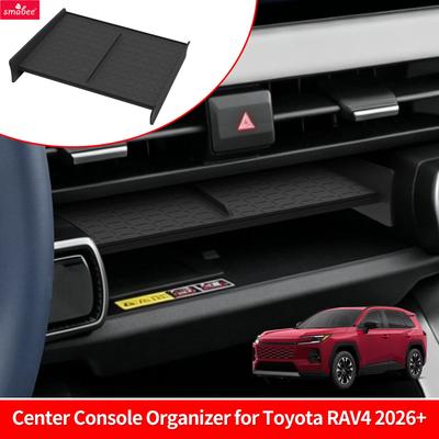 Smabee Left Drive for Toyota RAV4 2026 Car Center Console Storage Box Car Tray ABS Organizer Interior Accessories Tidying S5