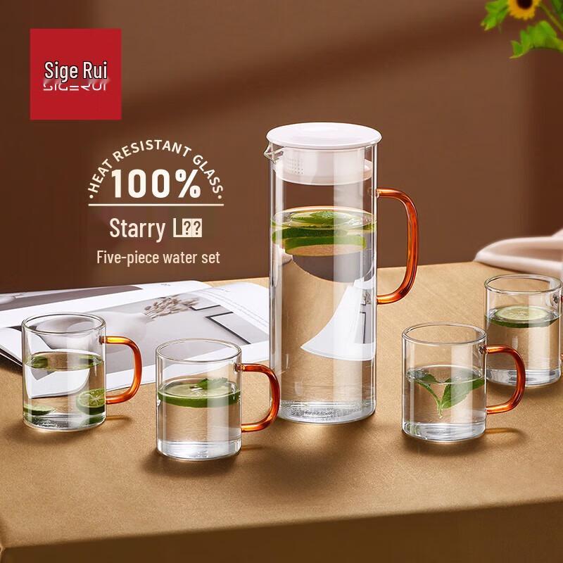 

Sigerui Xinglan 5-Piece Stainless Steel Beverage Set