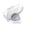 Storage Box Sucking Container Leaf-shaped Draining Organizer for Kitchen Bathroom