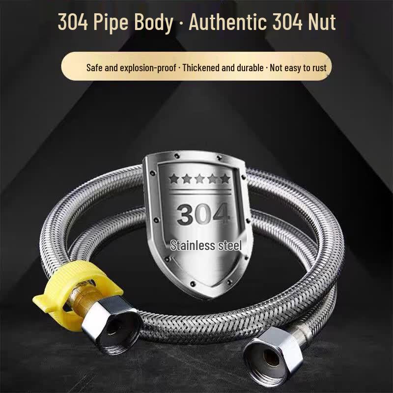 304 Stainless Steel Braided Water Inlet Hose