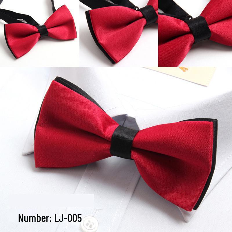 Men's & Women's Fashion Bow Ties - British & Korean Styles, Perfect for Weddings, Multiple Designs Available