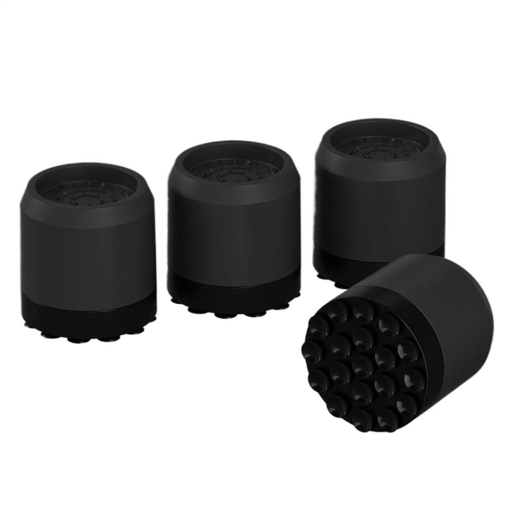 

Антивибрационные подставки для стиральной машины на присосках, 4 штуки, предотвращают перемещение стиральной машины чёрный