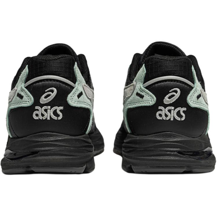 Asics Gel-Mc Plus Fabric Cow Split Leather Comfortable Fashion Non-Slip Wear-Resistant Low-Top Casual Shoes Unisex Sneaker Black Gray 1203A871-001