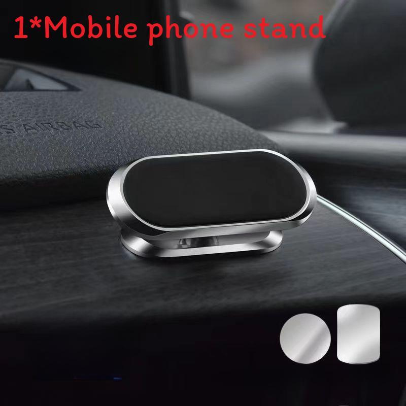 Universal Car Phone Holder Magnetic Mount With Alloy Material For Navigation And Driving Comfort