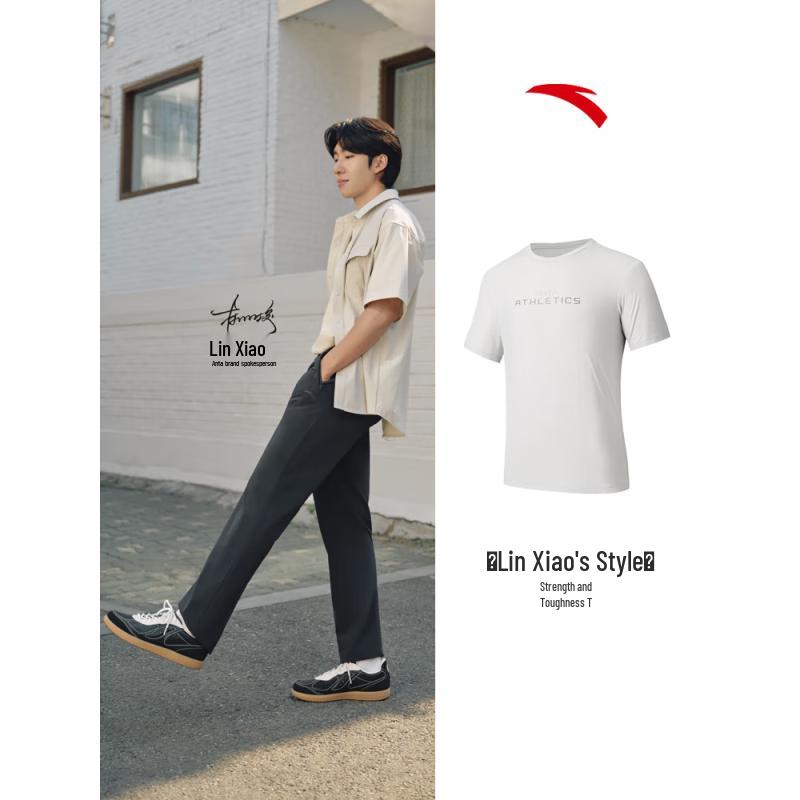 ANTA Men s Short Sleeve Casual Sports T-shirt 2XL