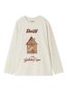 PWCT255272CRMF [Steiff] One-point Long-sleeved T-shirt