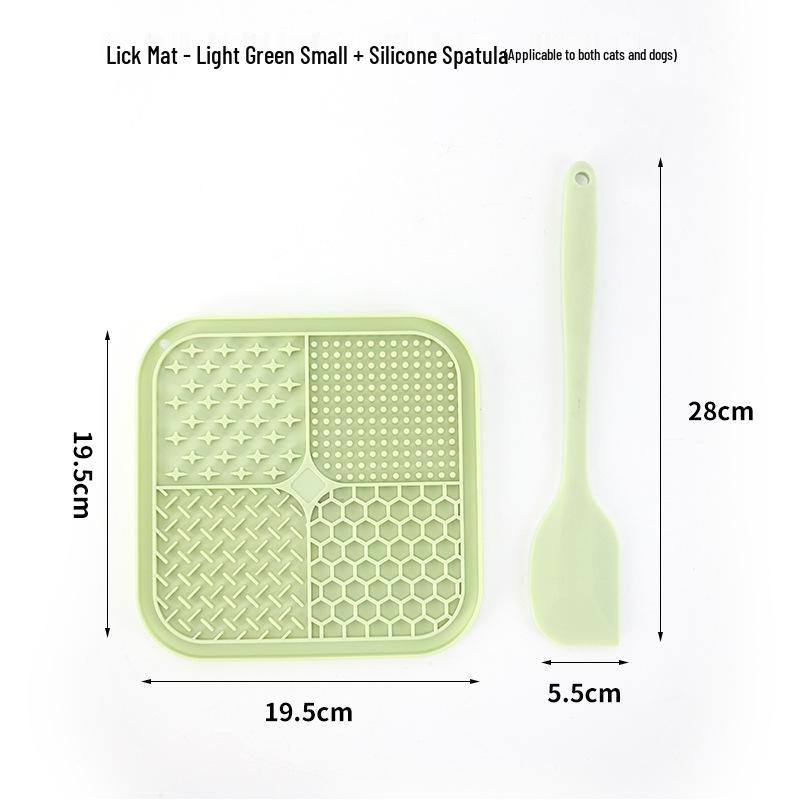 

Pet Anti-Choke Slow Feeder Bowl & Lick Mat with Suction Cup and Silicone Scraper