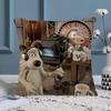 WallaceSCutesGromit Pillowcase toon Gift Cushion Cover Bedroom Home Sofa Chair Seat Decor pillow case