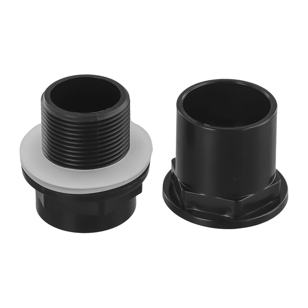Tank Connector Joint For Fish Pond Filter Pipe Hose Connector PVC
