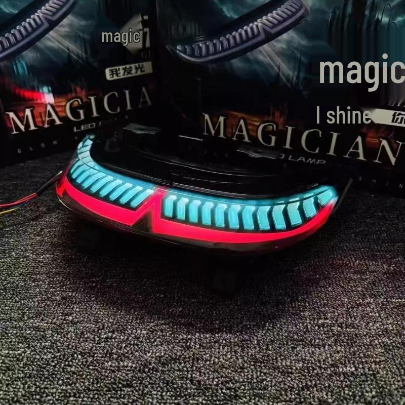 

Ninebot Magic Tail Light for N70/N80/N90/N85/N100, Adjustable via APP, Compatible with M95c/M85c. Smart APP Custom Color [Mage N Series Tail Light]