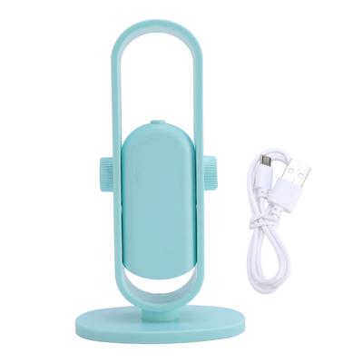 360 Degree Rotation Mini Desk Lamp USB Charging 250mAh Battery LED Adjustable Light Color Table