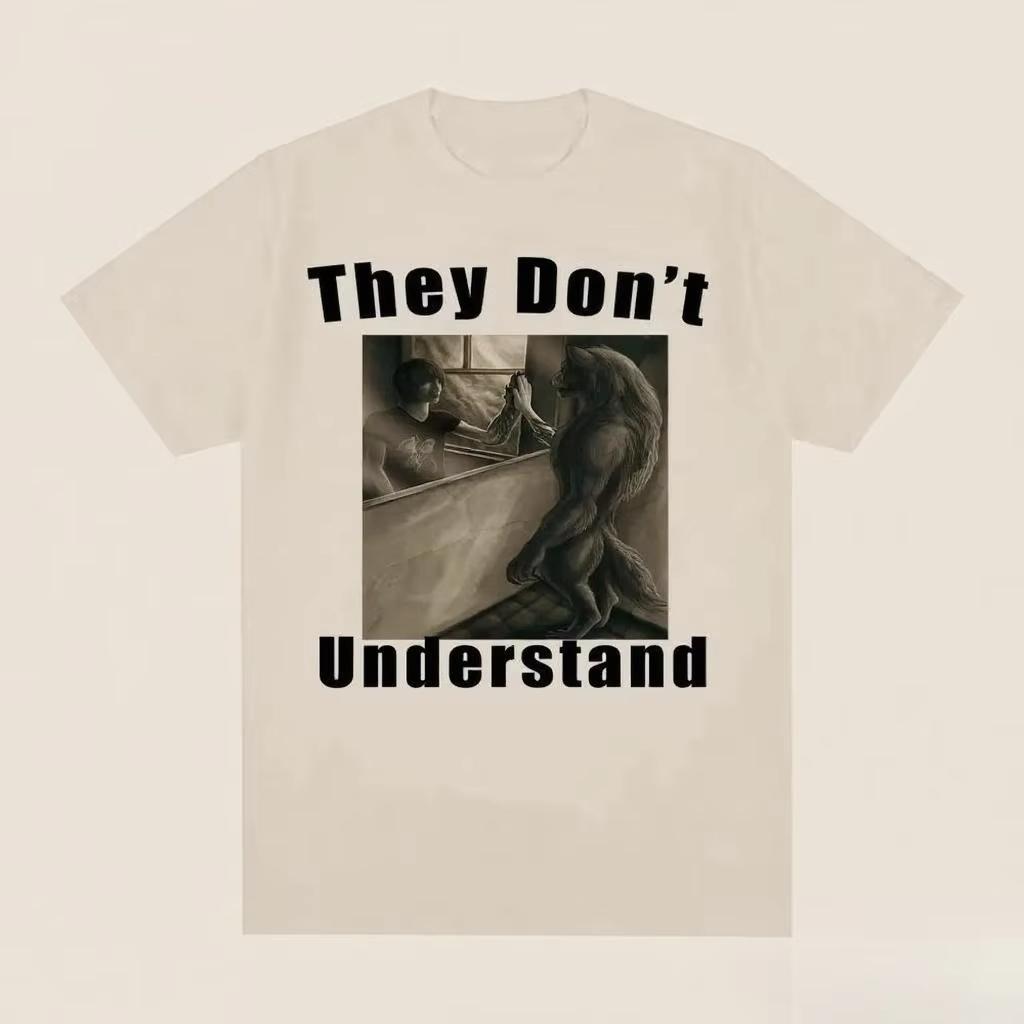 Camisetas De Lobo Retro Y Camisetas De Manga Corta Para Mujeres Durante El Tiempo Suficiente