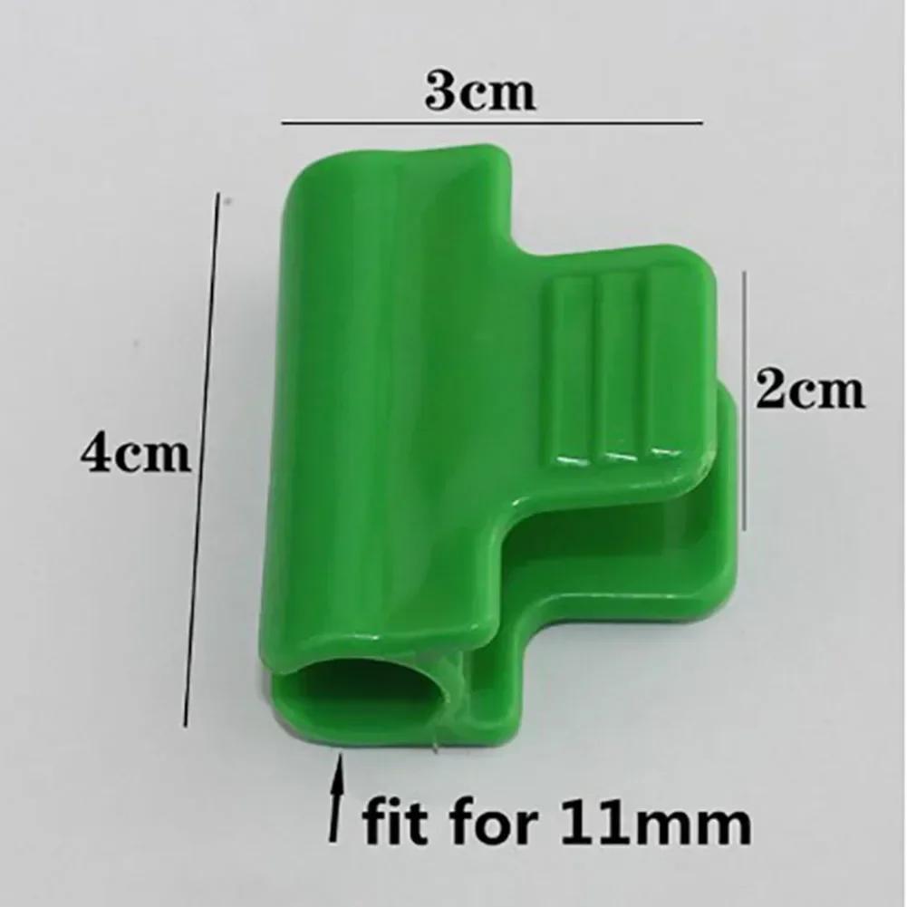 50pcs Greenhouse Clamps Clips Plant Stakes Pipe Clamps For Outer Diameter Shed Film Row Cover Shading 12121212112121212