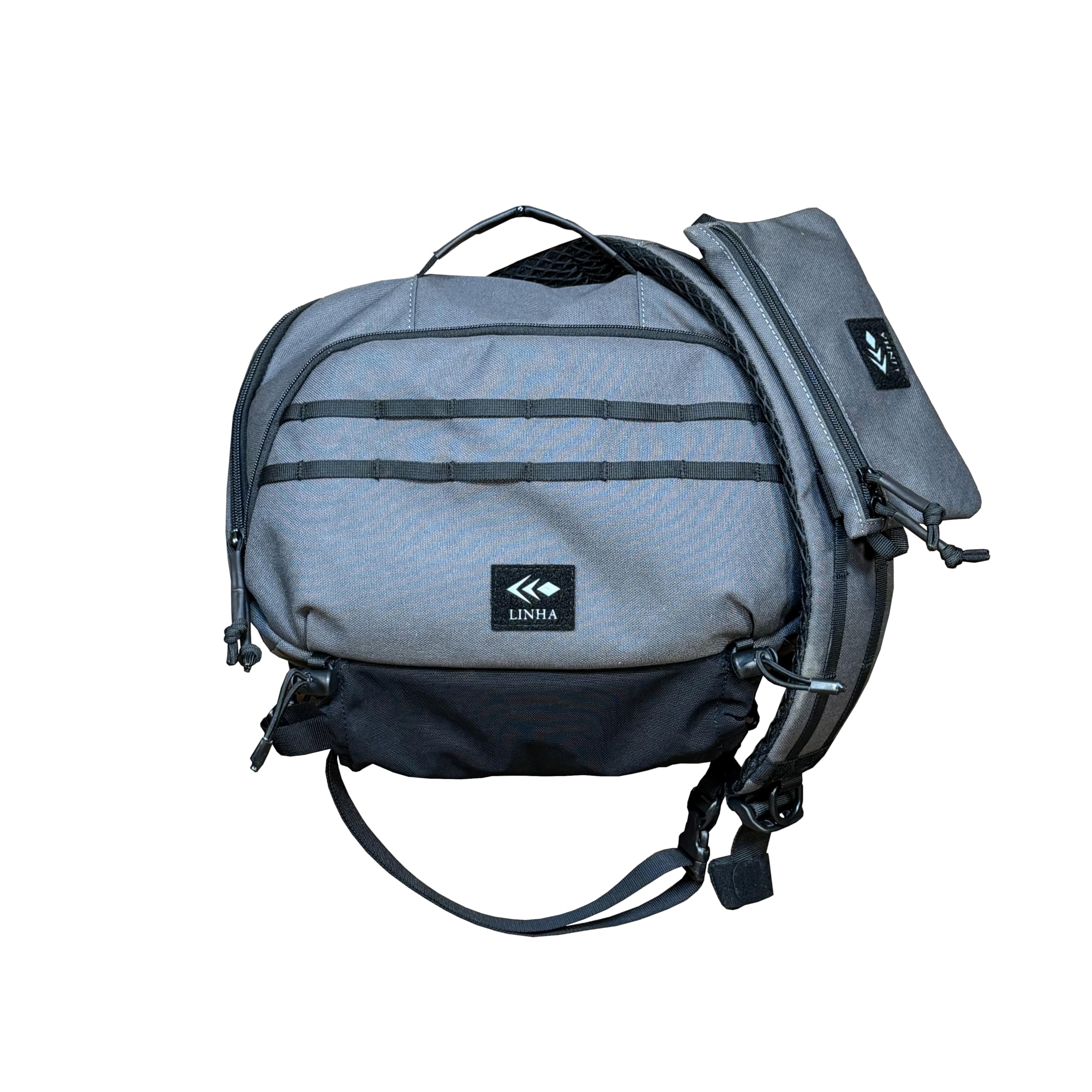 

LINHA Switch Bag Gray STP-03 One-Shoulder The Raptor