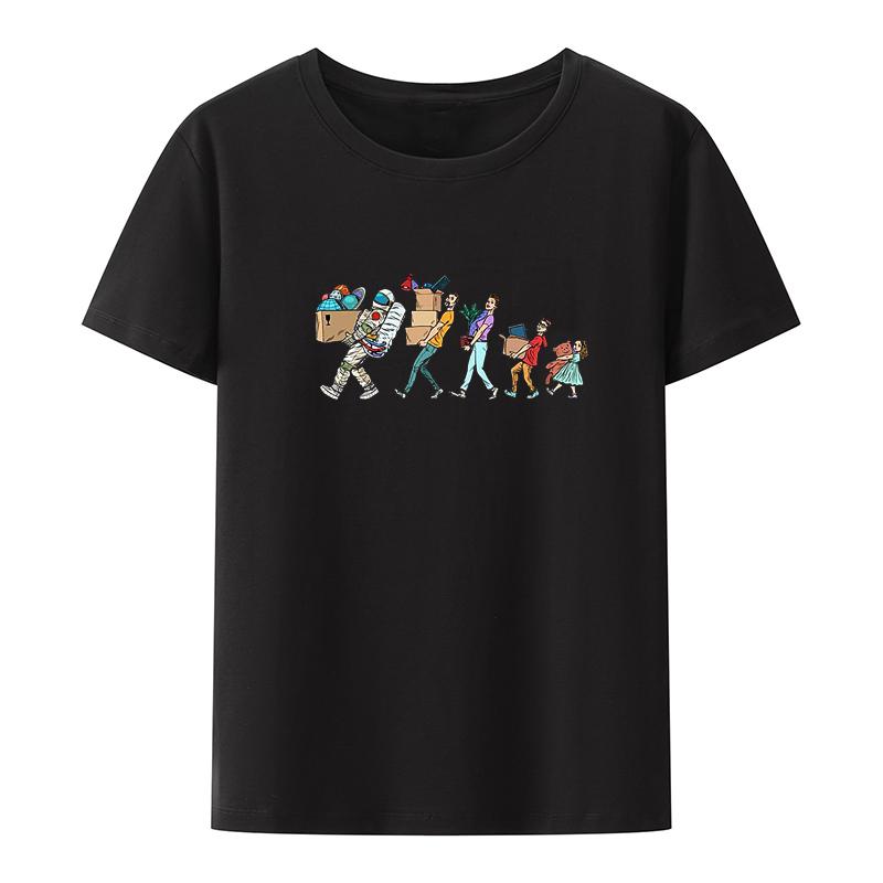 Unisexs Im Thinking Funny Buffering Processing Short Sleeve Graphic Tshirt Casual Breathable Clothes Roupas Masculinas Cool