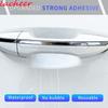 Anti scratch high viscosity transparent protective film for car door handles
