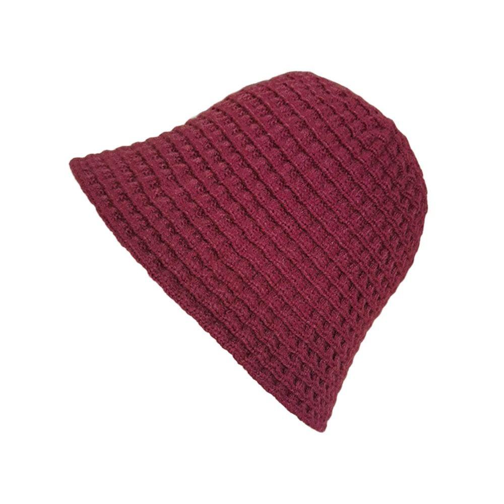 Ear Protection Bucket Hat Thicken Knitted Fisherman Hat Casual Beret Hat for Women