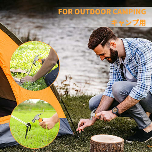 BOOSDEN Short Nail Hammer, Claw Hammer, Short Hammer, Nail Hammer, Mini Hammer, Nail Puller, Short Handle Hammer