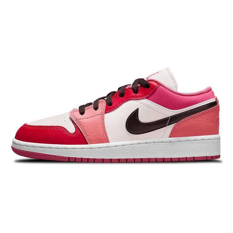 

Jordan 1 Low Pink Red GS 553560-162 37.5