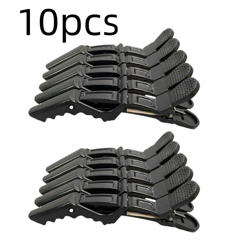 5-30pcs Alligator Hair Clip Plastic Nonslip Hairpin Black Pink Durable Hair Clamp Hairdressing Styling Accessories for Woman Man
