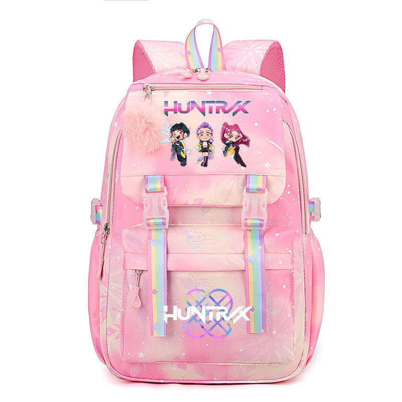 

Cartoon Printed Backpack Student Girl Backpack Lightweight Backpack