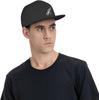 Drummer Flat Brim Baseball Cap Unisex's and Women's Adjustable Hat Black