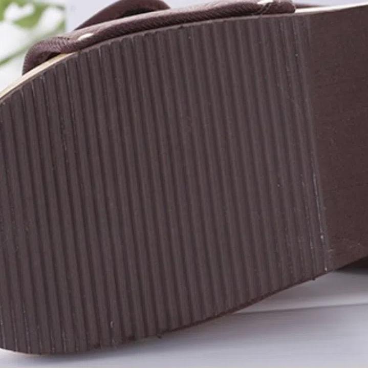 Natural Pebbles Acupressure Massage Slippers Rotating Feet Care Massage Stone Sandals Adjustable Relaxation Foot Massager Shoes