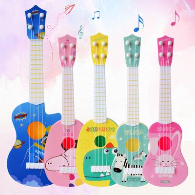 Kinder kunststoff Spielzeug Robust Ukulele Musical Instrument Vorschule Musik