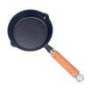 Mini Cast Iron Splash Guard Egg and Dumpling Frying Pan