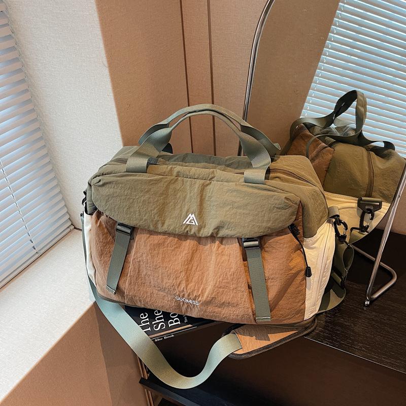 Fashionable Extended Leisure Travel Bag, Large-capacity Handbag, Crossbody Outdoor Sports Bag, Trendy Lightweight Yoga Fitness Bag