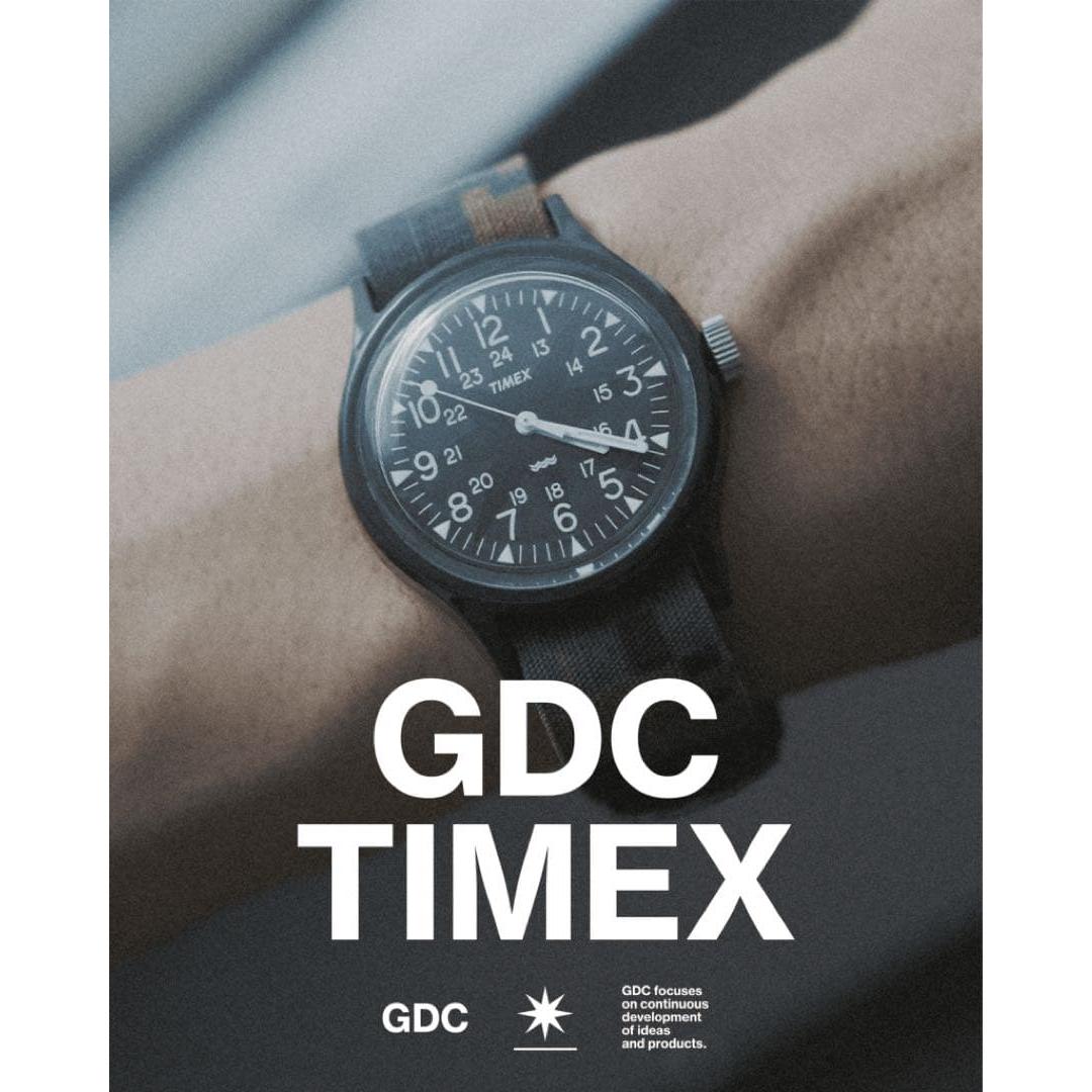 Used TIMEX GDC watch military watch Takashi Kumagai