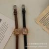 Modern Ins Korean Style Small Square Sugar Student Womens Watch With Chic Design Thin Strap