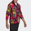 Adidas Originals Adv Hz Aop Print Half-Zip Fleece Stand Collar Sport Jacket Men Outerwear Multicolor GP5926