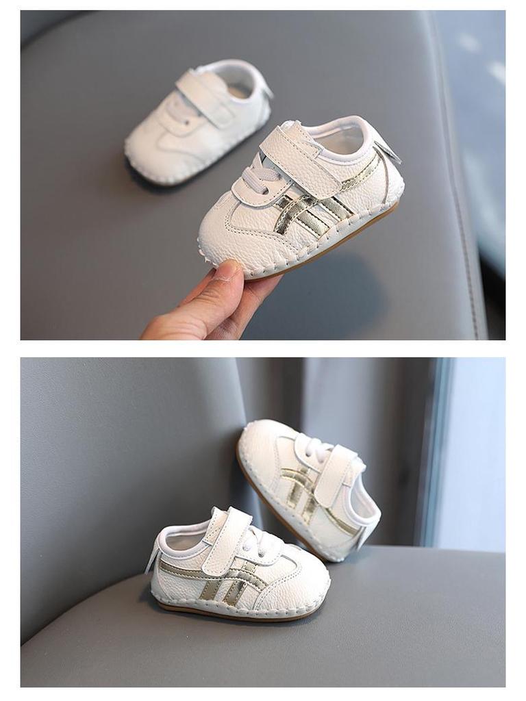 Non-Slip Baby Shoes for Boys and Girls, Soft Sole, Breathable, 0-1 Year, First Walker