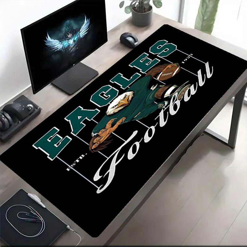 Eagles Theme Mouse Pad, Non Slip Rubber Base, Multifunctional Office & Home Decor, Perfect for Workspace Personalization.