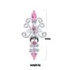 Gaibei Luxurious Heart-Shaped Belly Button Ring Pendant - European & American Fashion Jewelry