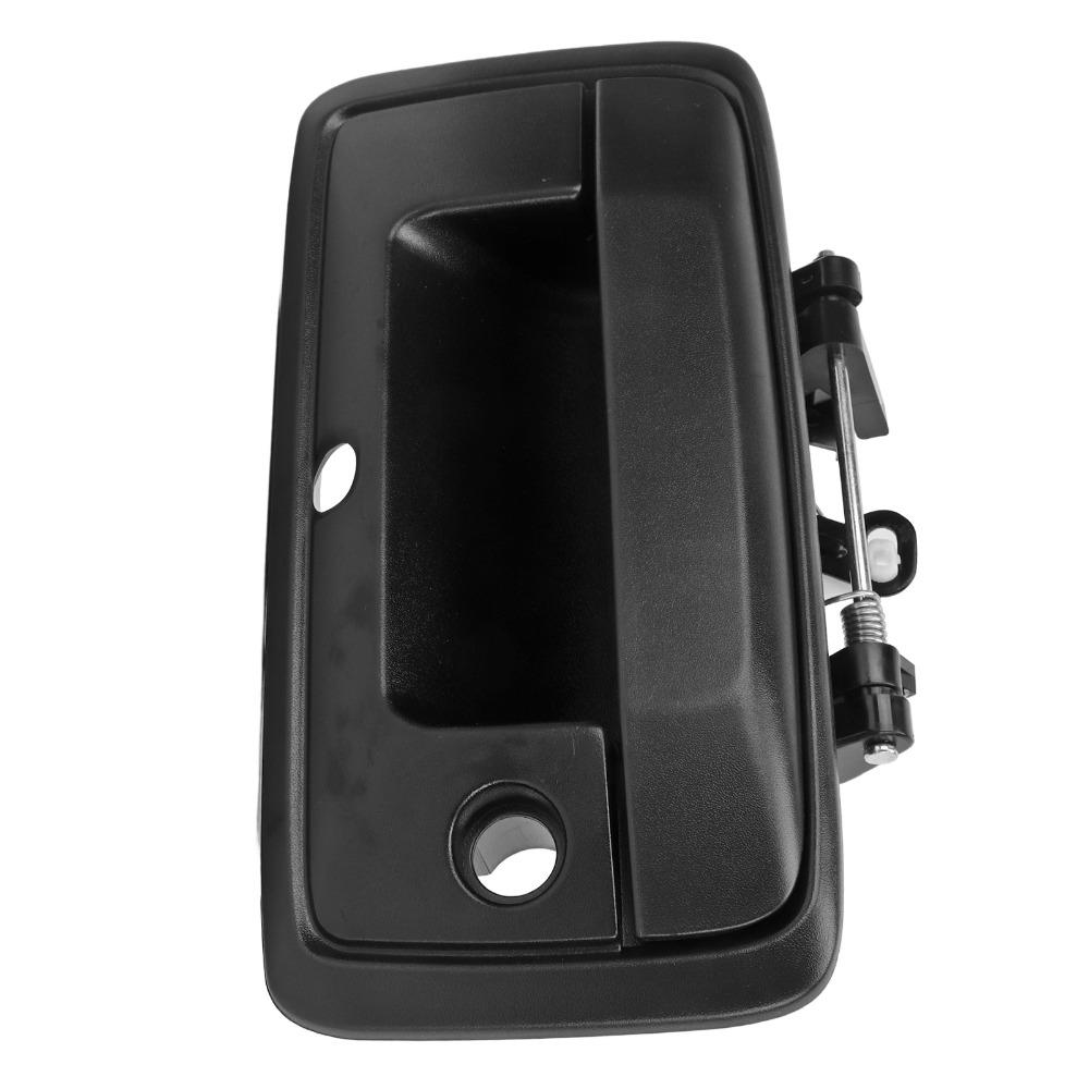 Black Tailgate Handle for Silverado 2014‑2015 /Sierra 2014‑2015 Rear Component Swap