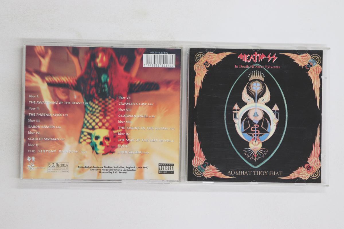 

CD DEATH SS - Do What Thou Wilt 561301620BO B.O. 1999 Germany Metal Used