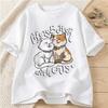 Life Is Better with Cats Graphic Print Womens Clothing Summer Casual Fashion Funny Crew Neck Unisex Short Sleeve Tops Tshirts