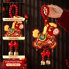 1 Stück 2026 Neujahrsdekoration Pferdejahr Türquaste Anhänger Chinesisches Frühlingsfest Hängedekoration Tet Hängeornament