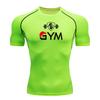 Men's Anime Compression T-Shirt Gym Running Fitness Tight Sportswear Short Sleeve Breathable Workout Summer T-Shirt S-3XL