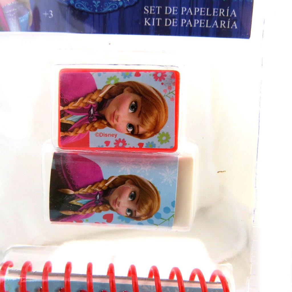 Die Eiskönigin [N6667] - Schreibwaren-Set 'Frozen - Die Eiskönigin' blau (4 Teile)