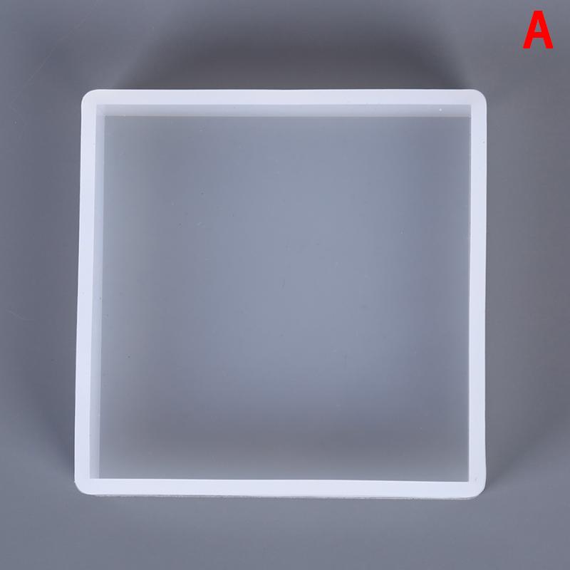 Silicone Mold Diy Making Square Rectangle Exopy Resin Crafts Jewelry Decoration