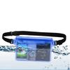 Wasserdichte PVC-Hüfttasche Outdoor-Sporttasche Rafting Schwimmen Strandtasche Transparente Hüfttasche Wasserdichte Tasche