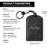 For Jeep Suede Car NFC Card Key Cover Fob Case Protector Holder Shell Cherokee Wrangler JK Gladiator Compass Renegade Patriot